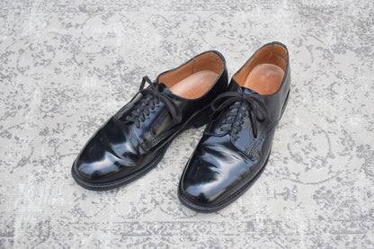 SANDERS サンダース MILITARY DERBY SHOE 1384B ミリタリー ダービー シューズ 黒 ブラック UK5.5 / 24.5cm【W3567】