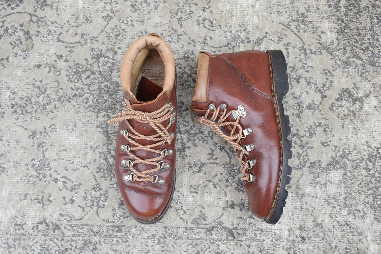 [Good Condition] Paraboot AVORIAZ Trekking Boots, Brown, UK7 / Size 25.5cm [W3443]