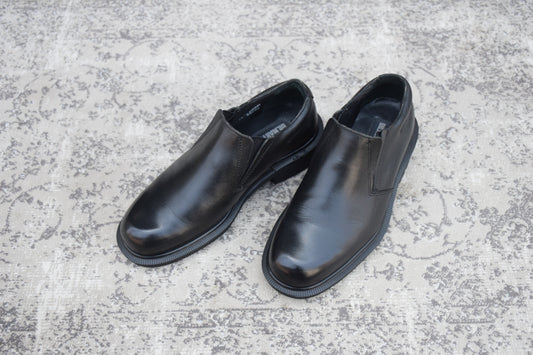 【England製】Dr.Martens ドクターマーチン SIDE ELASTIC サイドエラ プレーン 黒 ブラック UK6 / 25.0cm【Ｗ3571】