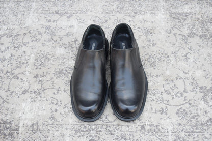 【England製】Dr.Martens ドクターマーチン SIDE ELASTIC サイドエラ プレーン 黒 ブラック UK6 / 25.0cm【Ｗ3571】