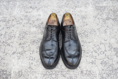 Paraboot パラブーツ AVIGNON アヴィニョン Uチップ 外羽根 黒 ブラック UK6.5 / 25.0cm【Ｗ3572】