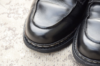 【良品】Berwick 1707 バーウィック 4477 Uチップ 外羽根 ダイナイトソール 黒 ブラック UK7 / 26cm【W3408】