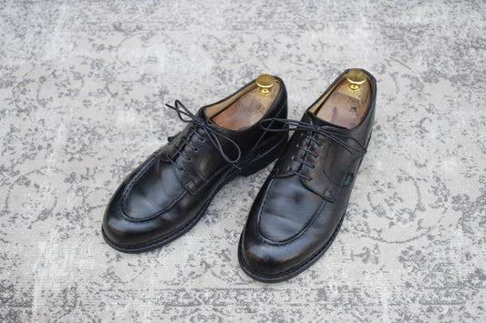 Paraboot パラブーツ CHAMBORD シャンボード Uチップ 外羽根 黒 ブラック UK6.5 / 25.0cm【Ｗ3573】