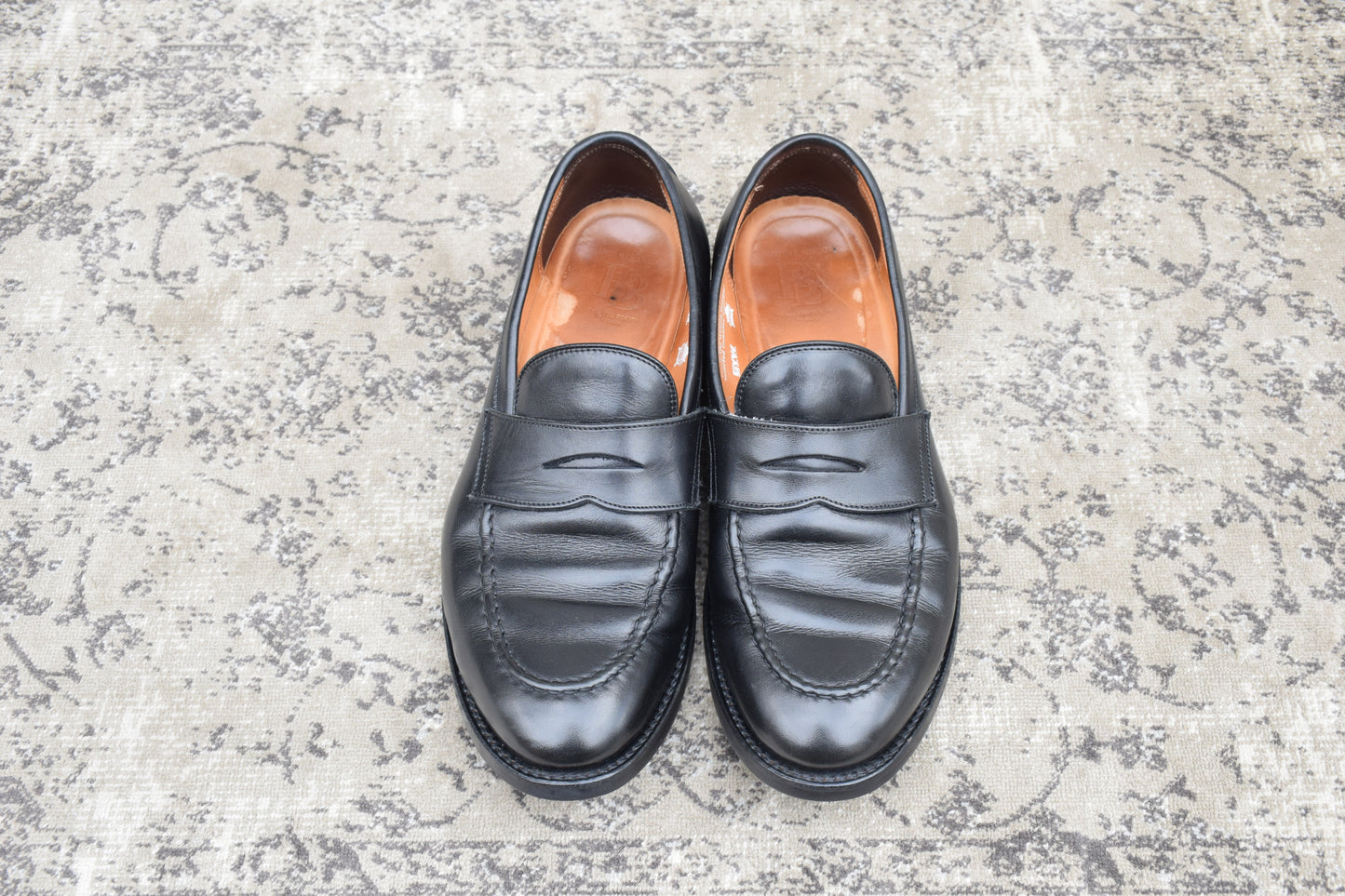 [Good Condition] BROTHER BRIDGE HARRY 234002 Penny Loafers, Doctor Sole, Black, US8.5 / 26.5cm [W3447]