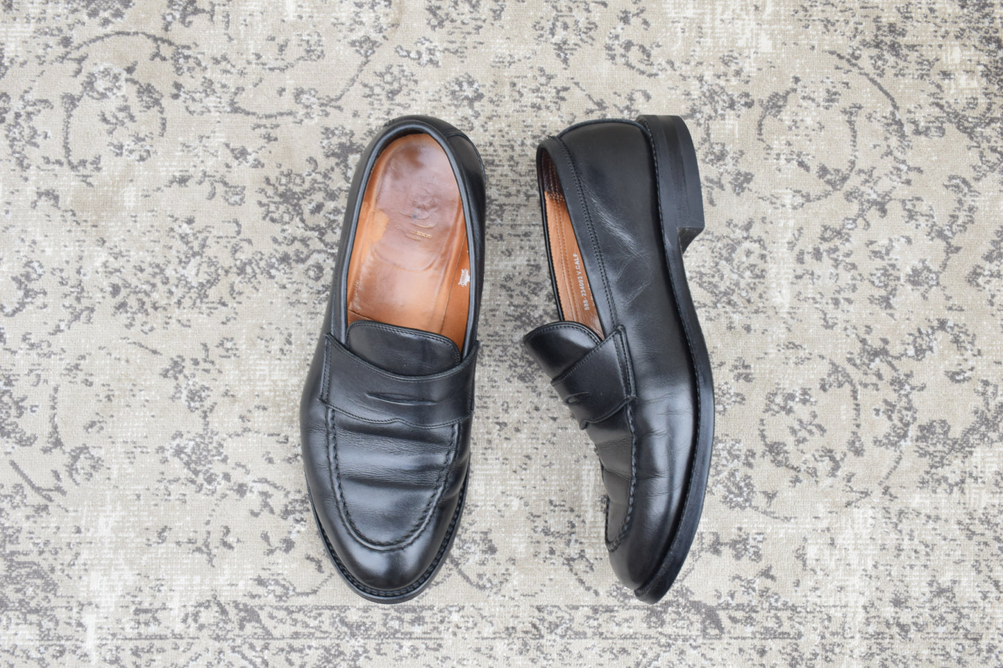 [Good Condition] BROTHER BRIDGE HARRY 234002 Penny Loafers, Doctor Sole, Black, US8.5 / 26.5cm [W3447]