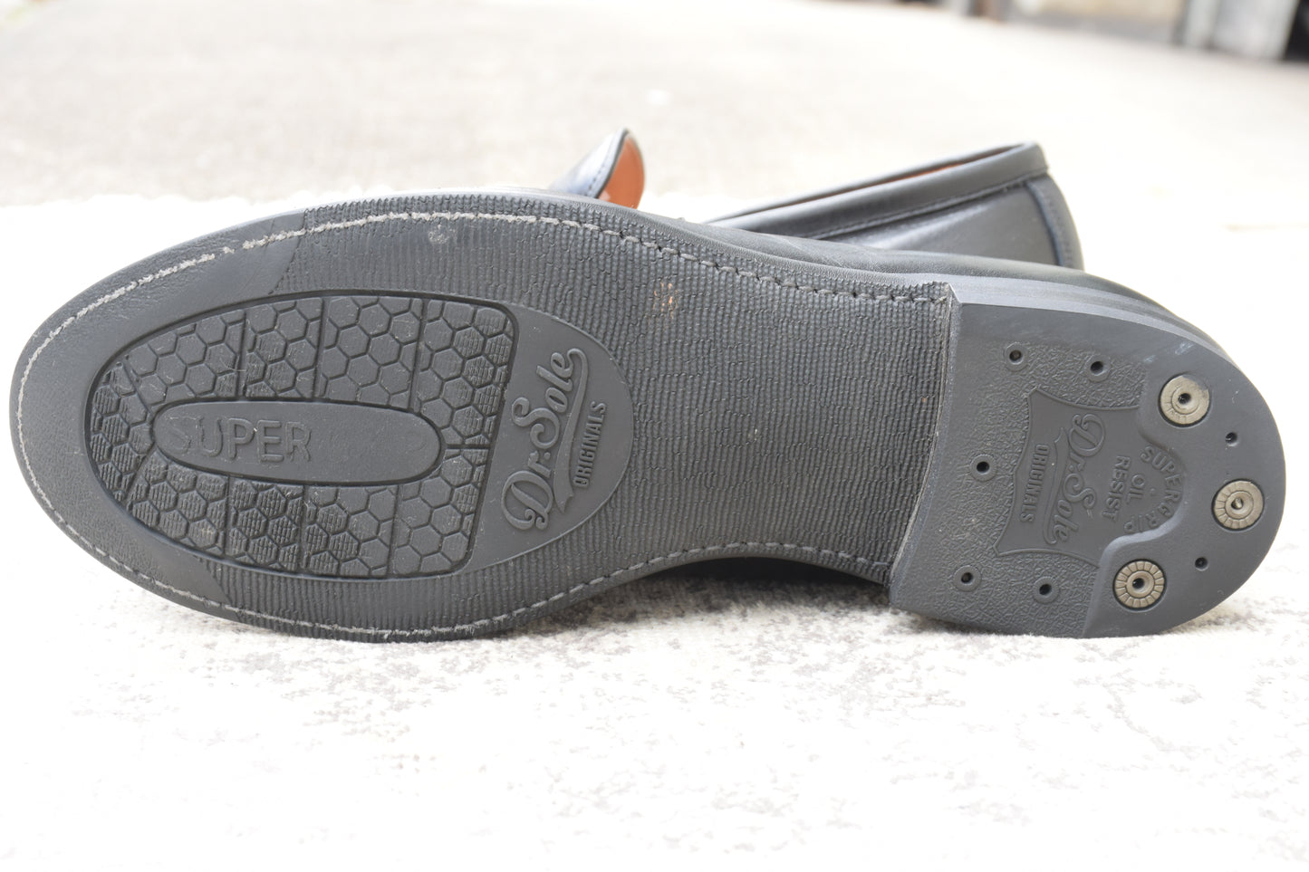 [Good Condition] BROTHER BRIDGE HARRY 234002 Penny Loafers, Doctor Sole, Black, US8.5 / 26.5cm [W3447]