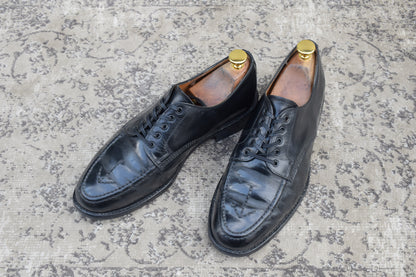 SANDERS 1137 Military Broad Arrow Apron Derby, Black, UK6, Size 25.0-25.5cm (W3450)