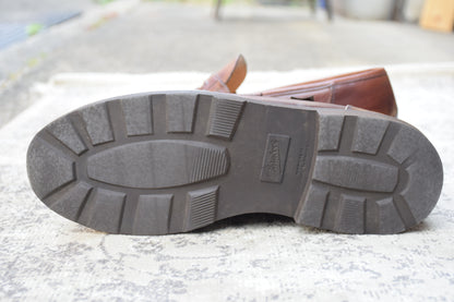 Paraboot パラブーツ REIMS ランス コインローファー 茶 ブラウン UK9.5 / 28.0cm【Ｗ3578】