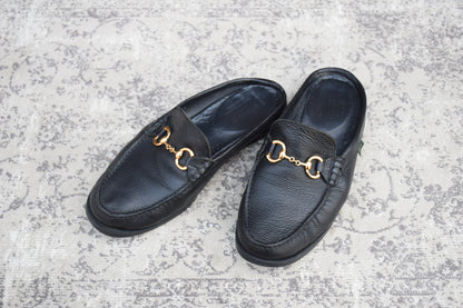 Paraboot パラブーツ BAHAMAS BIT MULE バハマ ビット ミュール UNITED ARROWS別注 黒 ブラック EU10 / 28.5cm【Ｗ3579】