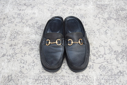 Paraboot パラブーツ BAHAMAS BIT MULE バハマ ビット ミュール UNITED ARROWS別注 黒 ブラック EU10 / 28.5cm【Ｗ3579】