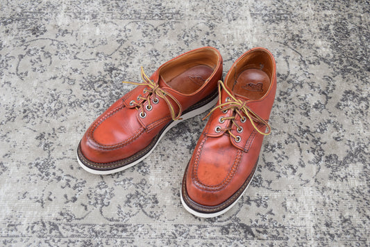 【オールソール済み】RED WING レッドウイング 8103 Classic Oxford クラシック オックスフォード Uチップ 外羽根 赤茶 オロラセット US7 / 25cm【W3416】