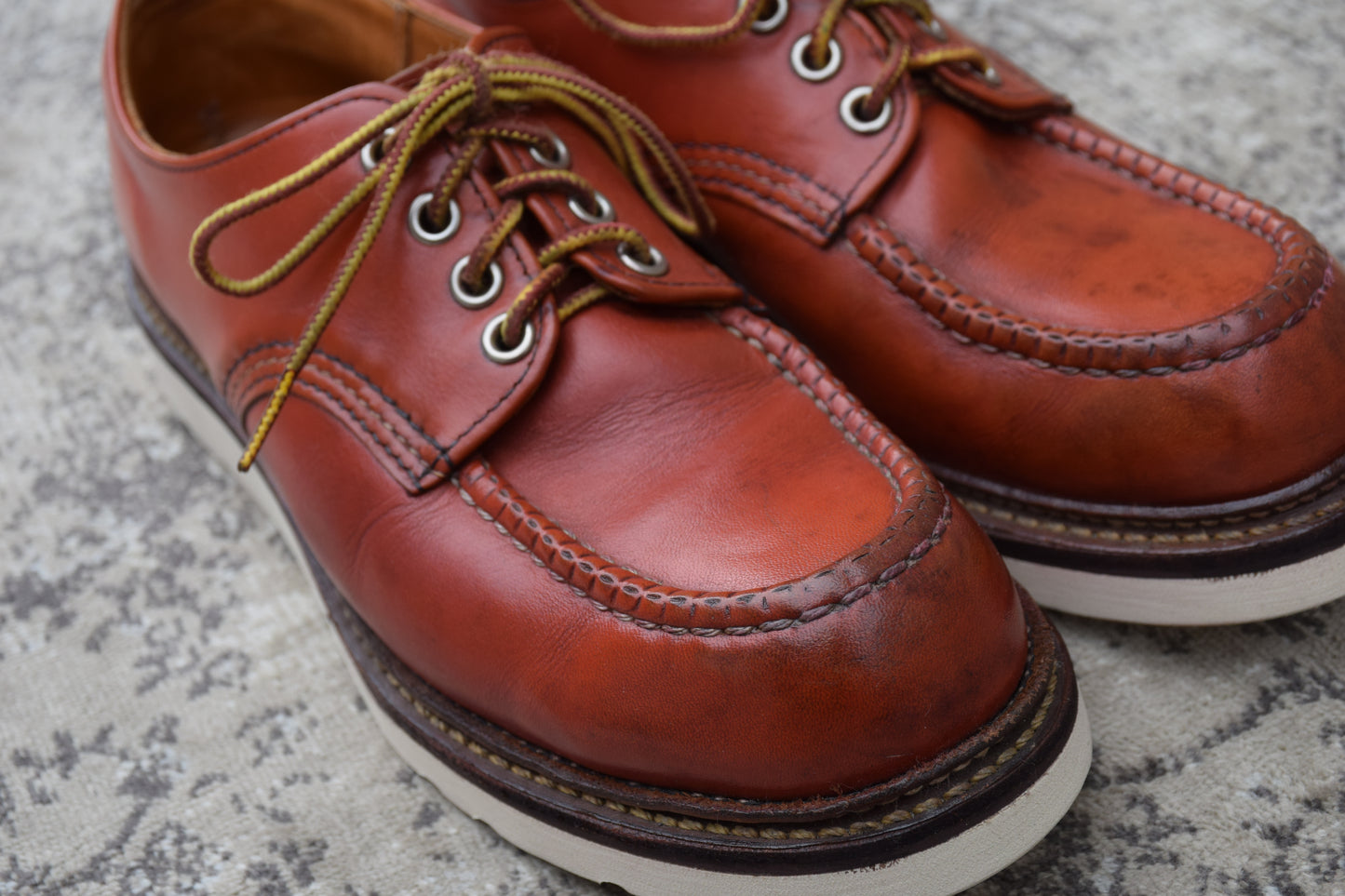 【オールソール済み】RED WING レッドウイング 8103 Classic Oxford クラシック オックスフォード Uチップ 外羽根 赤茶 オロラセット US7 / 25cm【W3416】