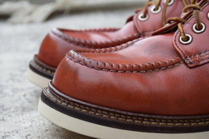 【オールソール済み】RED WING レッドウイング 8103 Classic Oxford クラシック オックスフォード Uチップ 外羽根 赤茶 オロラセット US7 / 25cm【W3416】