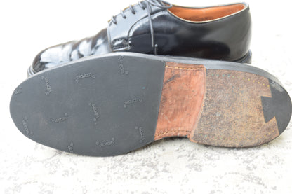 Church's Shannon Polished Binder Calfskin Boots, Plain with Wingtip, Black, UK 6.5 / 25cm [W3454]