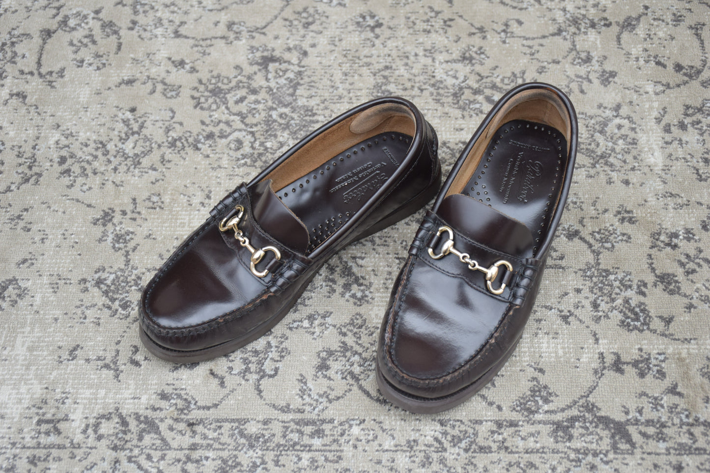 Paraboot パラブーツ CORAUX F MORS コロー ビットローファー 茶 UK2.5 / 22.0cm【Ｗ3580】Brown