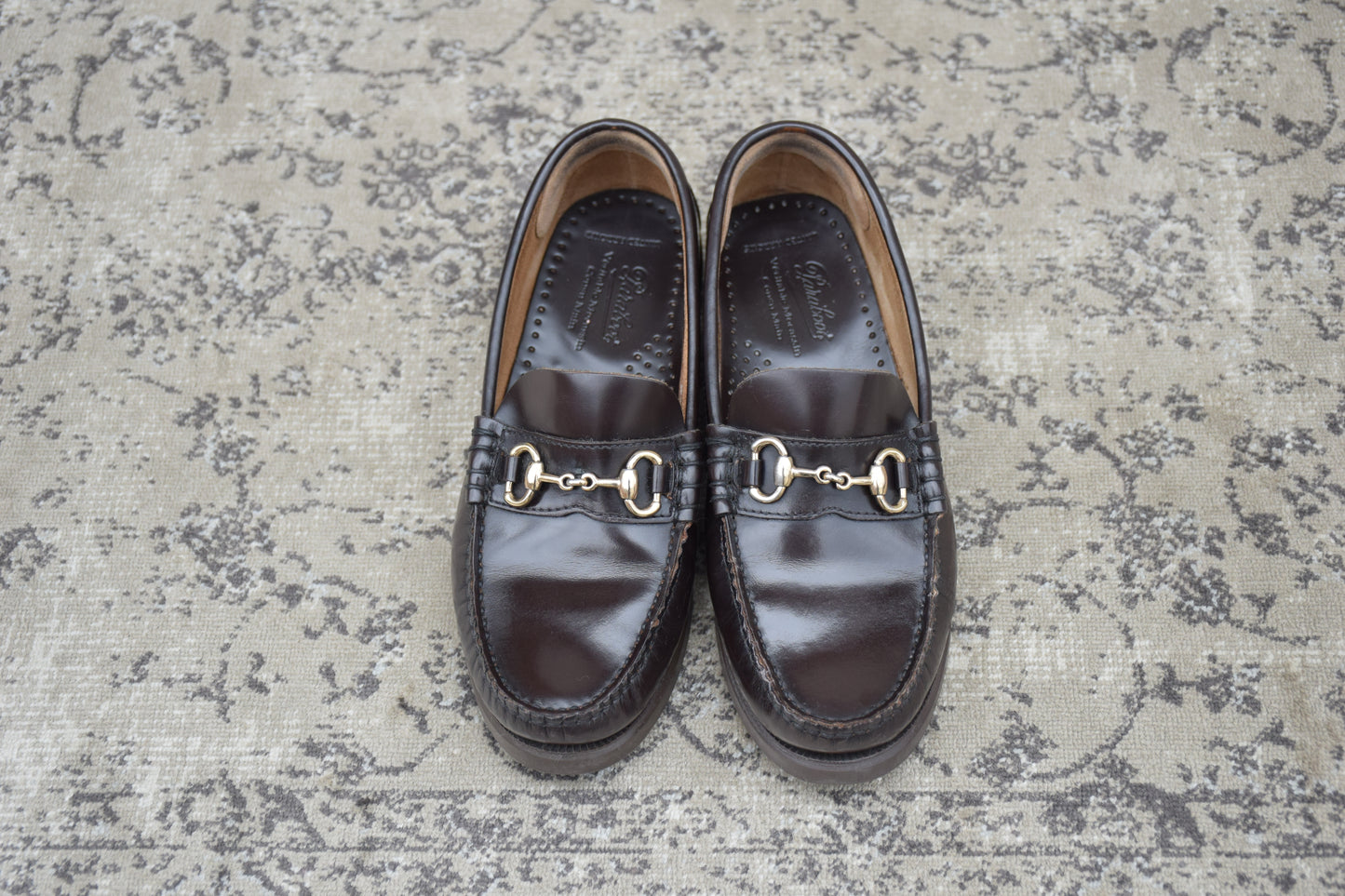 Paraboot パラブーツ CORAUX F MORS コロー ビットローファー 茶 UK2.5 / 22.0cm【Ｗ3580】Brown
