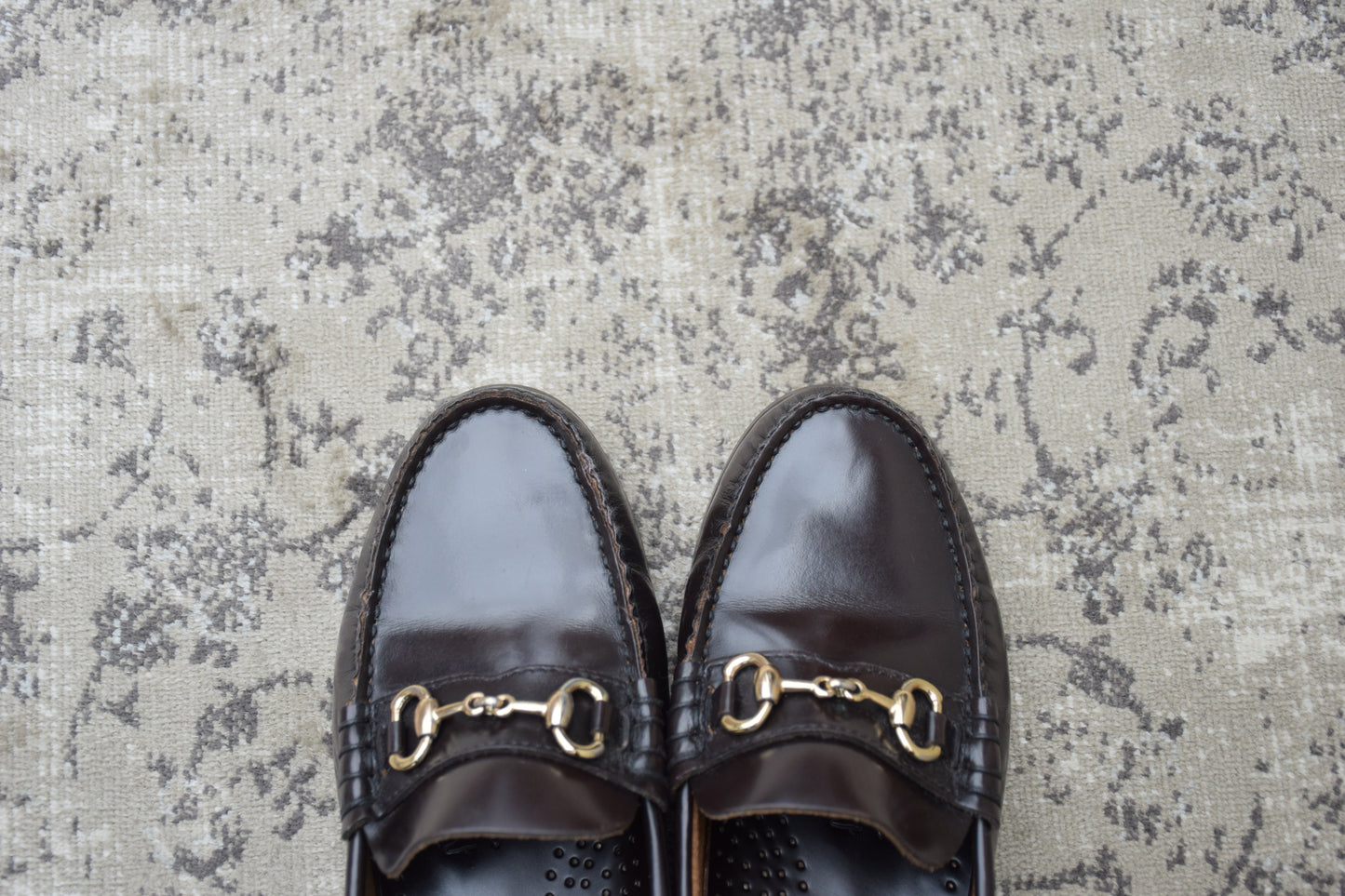 Paraboot パラブーツ CORAUX F MORS コロー ビットローファー 茶 UK2.5 / 22.0cm【Ｗ3580】Brown