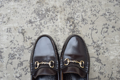 Paraboot パラブーツ CORAUX F MORS コロー ビットローファー 茶 UK2.5 / 22.0cm【Ｗ3580】Brown