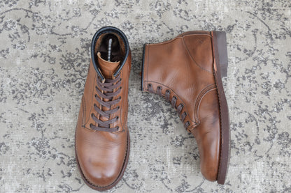 [Good Condition] RED WING BLACKSMITH 9161 Plain Round Work Boots, Brown, US 7.5D / 25.5cm [W3458]