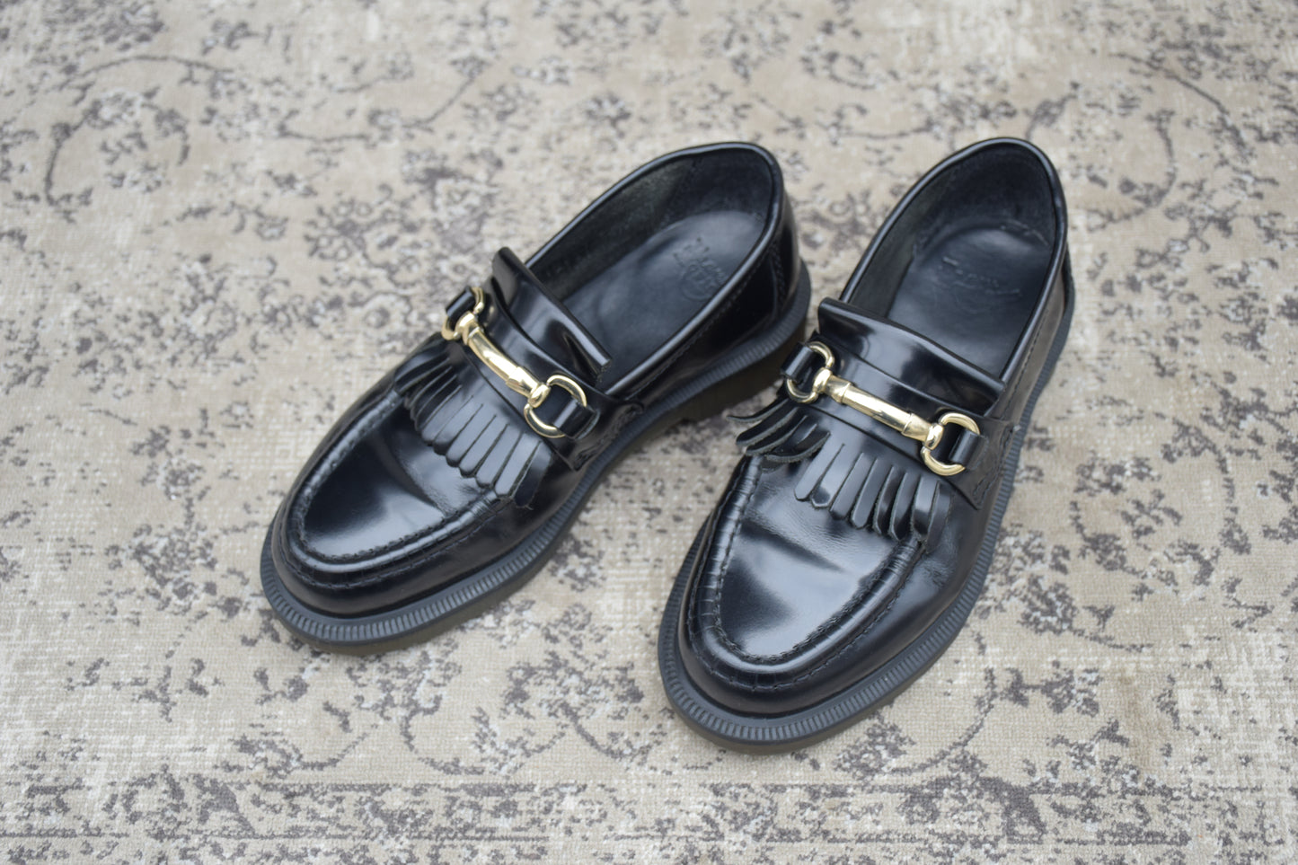 Dr.Martens ドクターマーチン ADRIAN SNAFFLE エイドリアン スナッフル ビットローファー 黒 UK4 / 23.0cm【Ｗ3583】 Black
