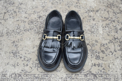 Dr.Martens ドクターマーチン ADRIAN SNAFFLE エイドリアン スナッフル ビットローファー 黒 UK4 / 23.0cm【Ｗ3583】 Black