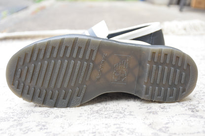 【美品】Dr.Martens ドクターマーチン PENTON ペントン コインローファー バイカラー 黒 白 UK5 / 24.0cm【Ｗ3584】Black White