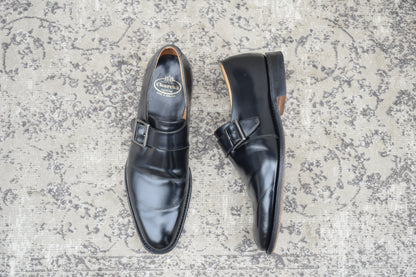 【美品】Church's チャーチ TOKYO 東京 シティコレクション シングルモンク 黒 ブラック UK6 / 24.5cm【Ｗ3588】