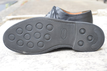 【美品】Berwick1707 バーウィック 2369 Vチップ 外羽根（2369BCVIBK）黒 ブラック UK6.5 / 25.5cm【Ｗ3591】