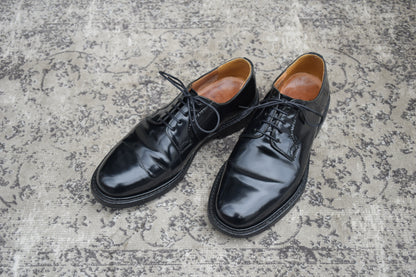 【名品】Church's チャーチ SHANNON シャノン プレーン 外羽根 黒 ブラック UK7 / 25.5cm【W3592】