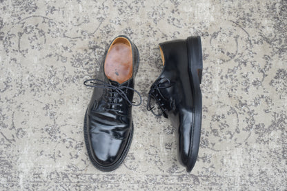 【名品】Church's チャーチ SHANNON シャノン プレーン 外羽根 黒 ブラック UK7 / 25.5cm【W3592】