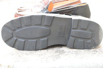 [Good Condition] Paraboot REIMS Penny Loafer in Beef Saddle Black, UK7 / Size 25.5cm [W3461]