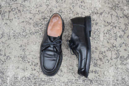 【美品】HARROGATE ハロゲイト HAMPSTEAD ハンプステッド チロリアンシューズ 黒 ブラック UK8 / 26.5cm【Ｗ3593】