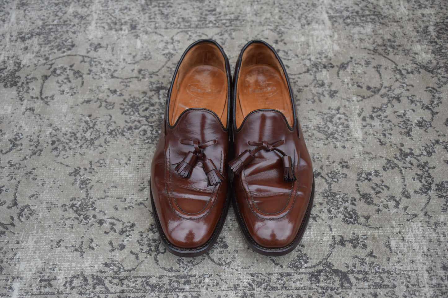 【4都市】Church's チャーチ KINGSLEY キングスレー タッセルローファー 茶 ブラウン UK8.5 / 27.0cm【Ｗ3594】