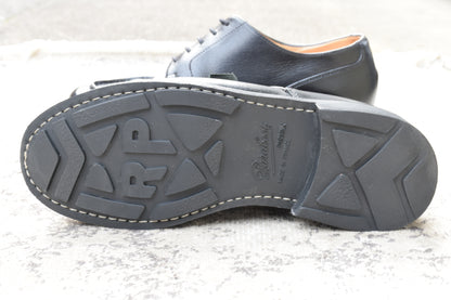 [Good Condition] Paraboot CHAMBORD U-Tip Wingtip Boots, Black, NOIR, UK5, Size 23.5cm [W3462]