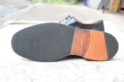 Church's チャーチ ストレート 内羽根 100ラスト 黒 ブラック UK9.5 / 28.0cm【Ｗ3595】