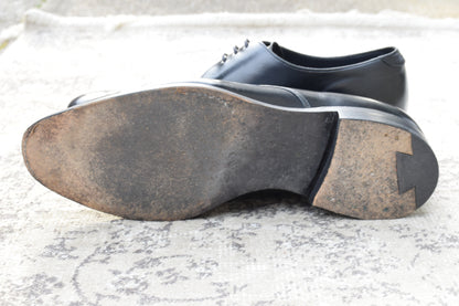 JOSEPH CHEANEY &amp; SONS Joseph Cheaney EDIFICE Exclusive Plain Wingtip Boots with 3 Eyelets, Lap Stitching, Hidden Channel, Black, UK 6.5 / 25cm [W3464]