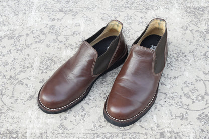 Danner D910005 Side Gore Shortcut Boots, Stitch-Down Construction, Brown, US8 / 26cm [W3466]