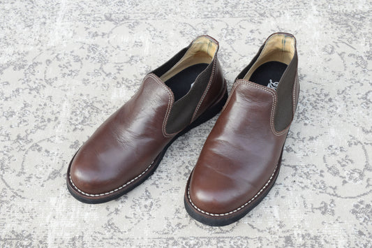 Danner D910005 Side Gore Shortcut Boots, Stitch-Down Construction, Brown, US8 / 26cm [W3466]