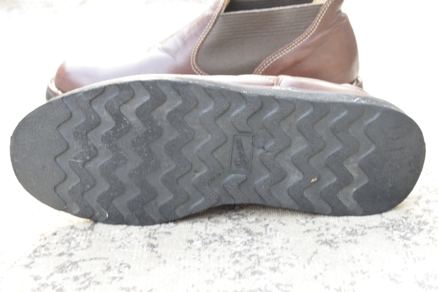 Danner D910005 Side Gore Shortcut Boots, Stitch-Down Construction, Brown, US8 / 26cm [W3466]