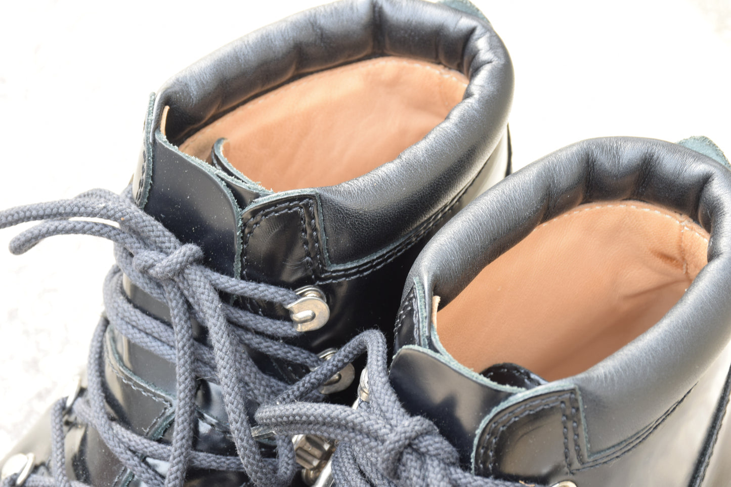 [Excellent Condition] Paraboot AVORIAZ Trekking Boots in Black, Glass Scarf, UK7 (Size 25.5cm), Exclusive to UNITED ARROWS [W3467]