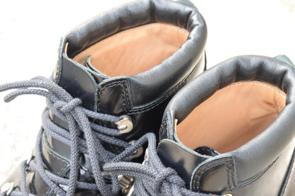 [Excellent Condition] Paraboot AVORIAZ Trekking Boots in Black, Glass Scarf, UK7 (Size 25.5cm), Exclusive to UNITED ARROWS [W3467]