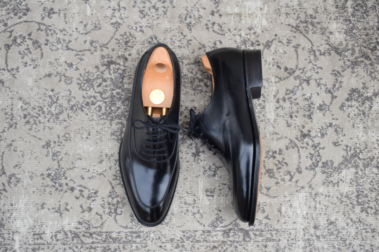 【未使用】JOHN LOBB ジョンロブ VIENNA ヴィエナ 8695ラスト プレステージライン Uチップ 黒 ブラック UK7.5 / 26.0cm【KI0002】