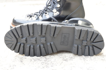 [Excellent Condition] Paraboot AVORIAZ Trekking Boots in Black, Glass Scarf, UK7 (Size 25.5cm), Exclusive to UNITED ARROWS [W3467]