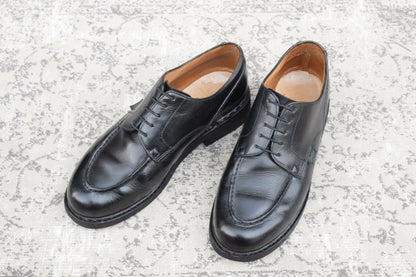 【リフト交換済み】PARABOOT パラブーツ CHAMBORD シャンボード Uチップ 黒 ブラック UK7.5 / 26.0cm【W3471】