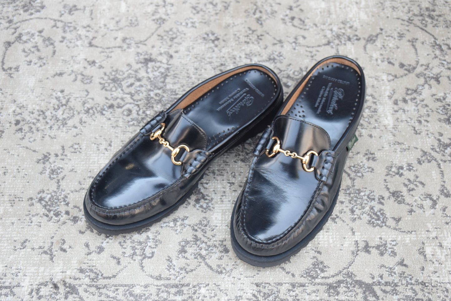Paraboot BAHAMAS｜ビットミュール ブラック UK5 / 24.5cm ユナイテッドアローズ別注
