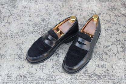 Paraboot ADONIS｜コインローファー ブラック UK5.5 / 24cm ハラコ