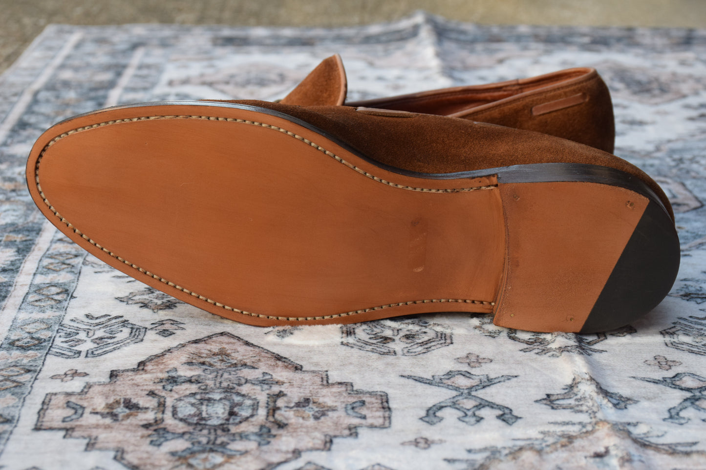 【良品】クロケットアンドジョーンズ GUERNSEY タッセルローファー 茶 7