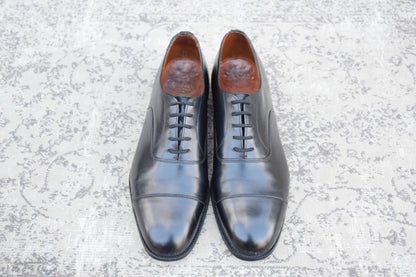 【リフト交換済み】Church's チャーチ CONSUL コンサル 73ラスト ストレート 内羽根 黒 ブラック UK9.0F / 27.5cm【W3483】