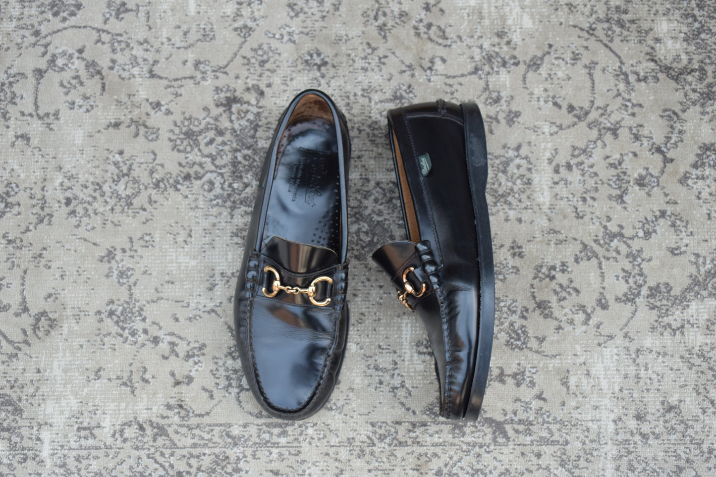Paraboot BIT SV DECK｜ビットローファー ブラック UK6.5 / 25cm ユナイテッドアローズ別注