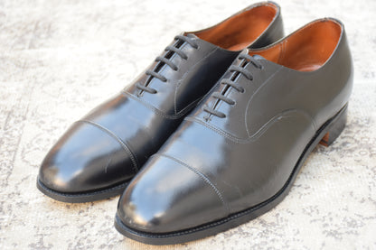 【リフト交換済み】Church's チャーチ CONSUL コンサル 73ラスト ストレート 内羽根 黒 ブラック UK9.0F / 27.5cm【W3483】